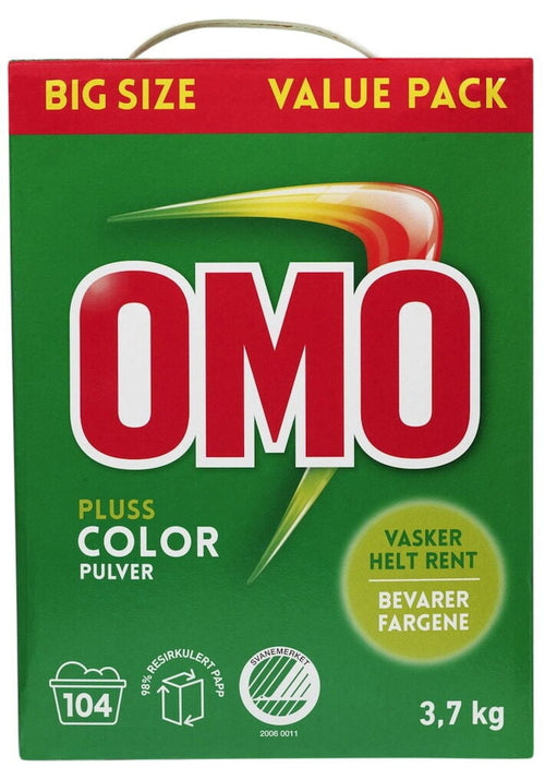 OMO Vaskepulver Pluss Color 3,7 kg – 3,7 kg