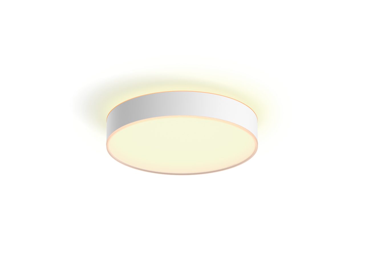 Philips Hue Enrave taklampe M hvit med dimmebryter – produktbilde