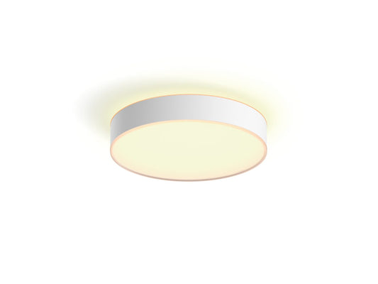 Philips Hue Enrave taklampe M hvit med dimmebryter – produktbilde