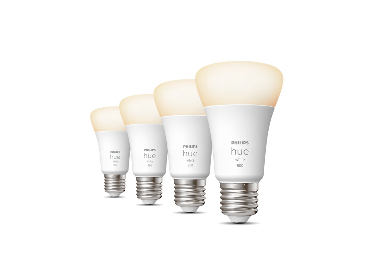 E27 - smart lampe A60, 4-pakning - 800 – produktbilde