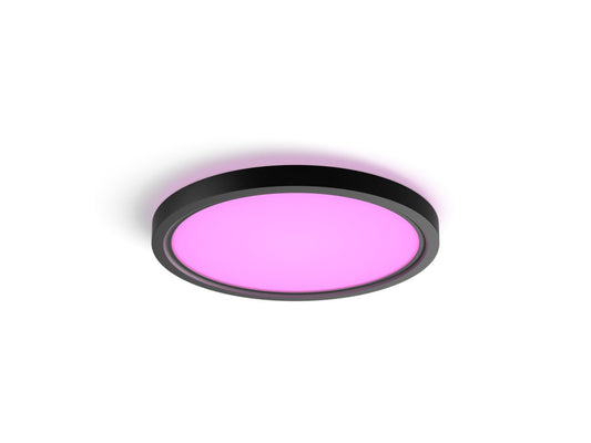 Tento rund WCA LED-takpanel 29,1 cm svart – produktbilde