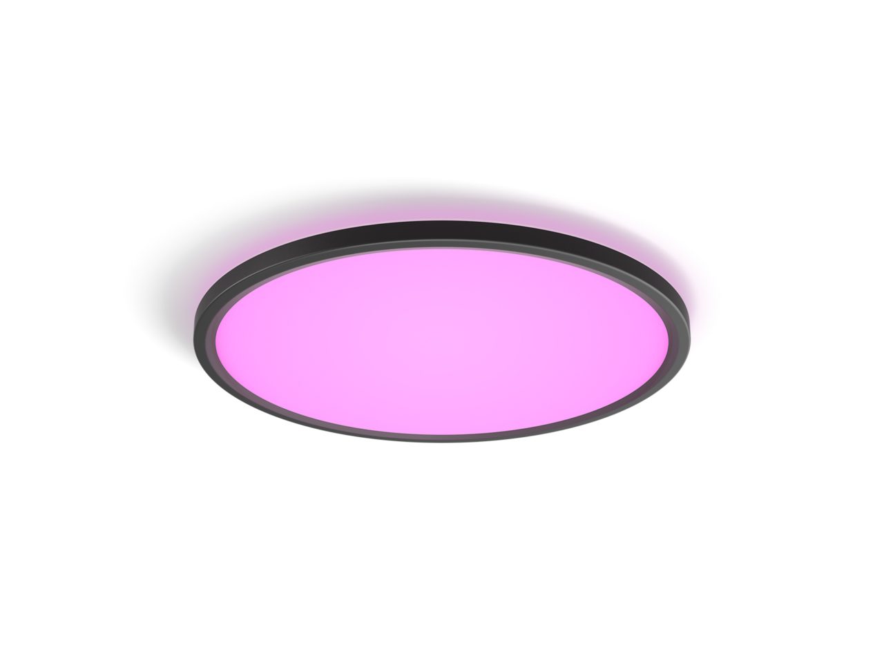 Tento rundt WCA LED-takpanel 42,1 cm – Tento rundt WCA LED-takpanel 42,1 cm svart