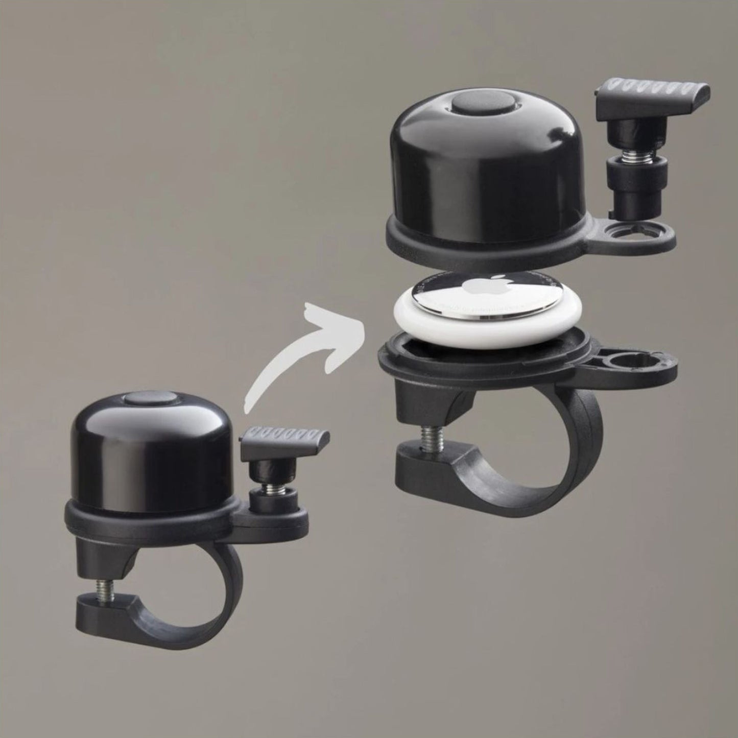 Hama Ringeklokke med innebygd feste for Apple AirTag – produktbilde 2
