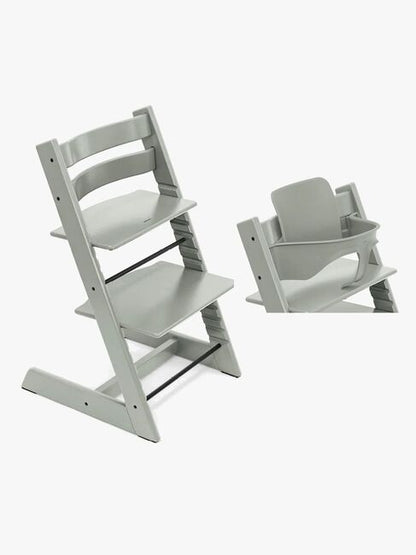Stokke Tripp Trapp Matstol inkl. Babyset, Glacier Green