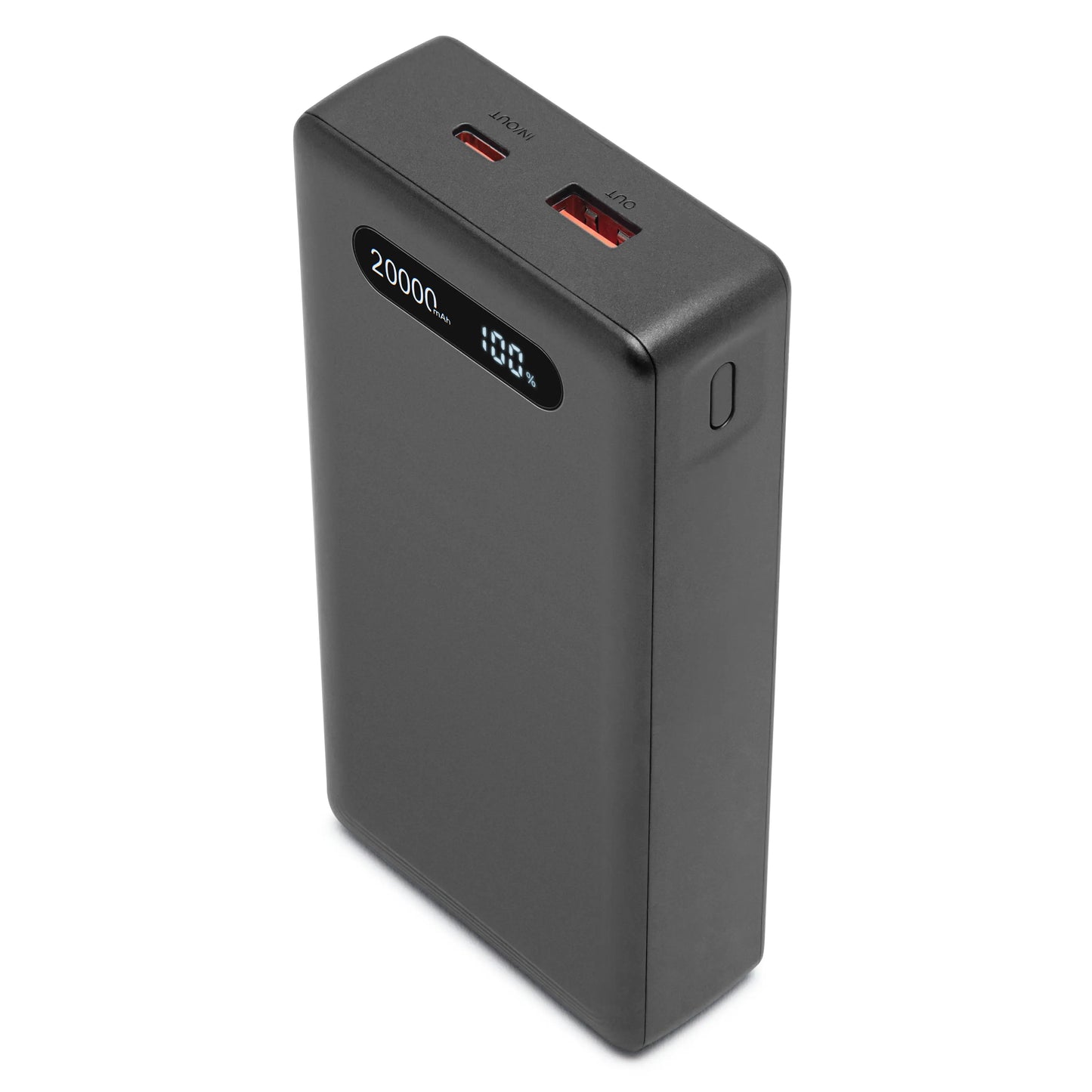 Linocell Powerbank 20000 mAh med 20W lading Svart – produktbilde 1