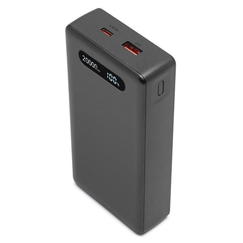 Linocell Powerbank 20000 mAh med 20W lading Svart – produktbilde 1