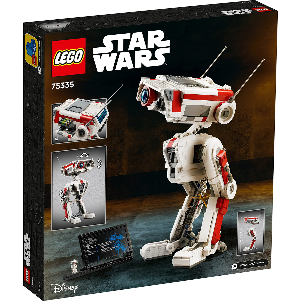 LEGO® Star Wars™ BD-1 75335 – Bevegelig Utstillingsmodell