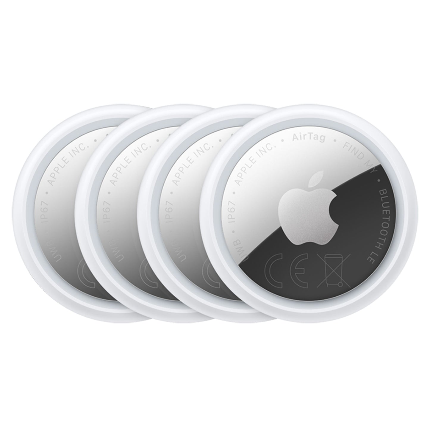 Apple AirTag 2. gen. – 4-pack – produktbilde 1