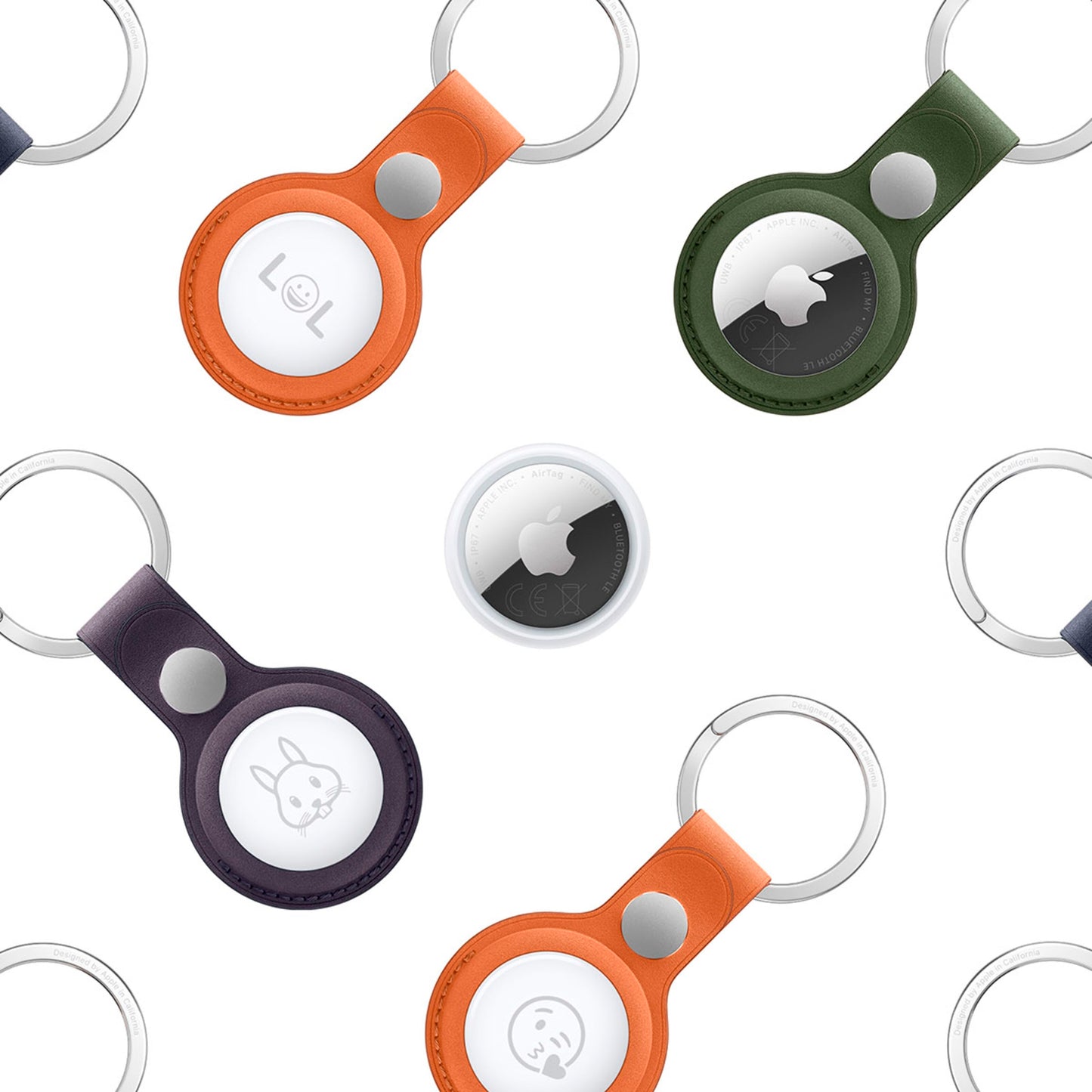Apple AirTag 2. gen. – 4-pack – produktbilde 7