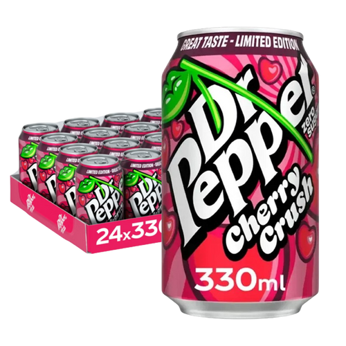 Dr Pepper Cherry Crush 24 x 33 cl storpakke