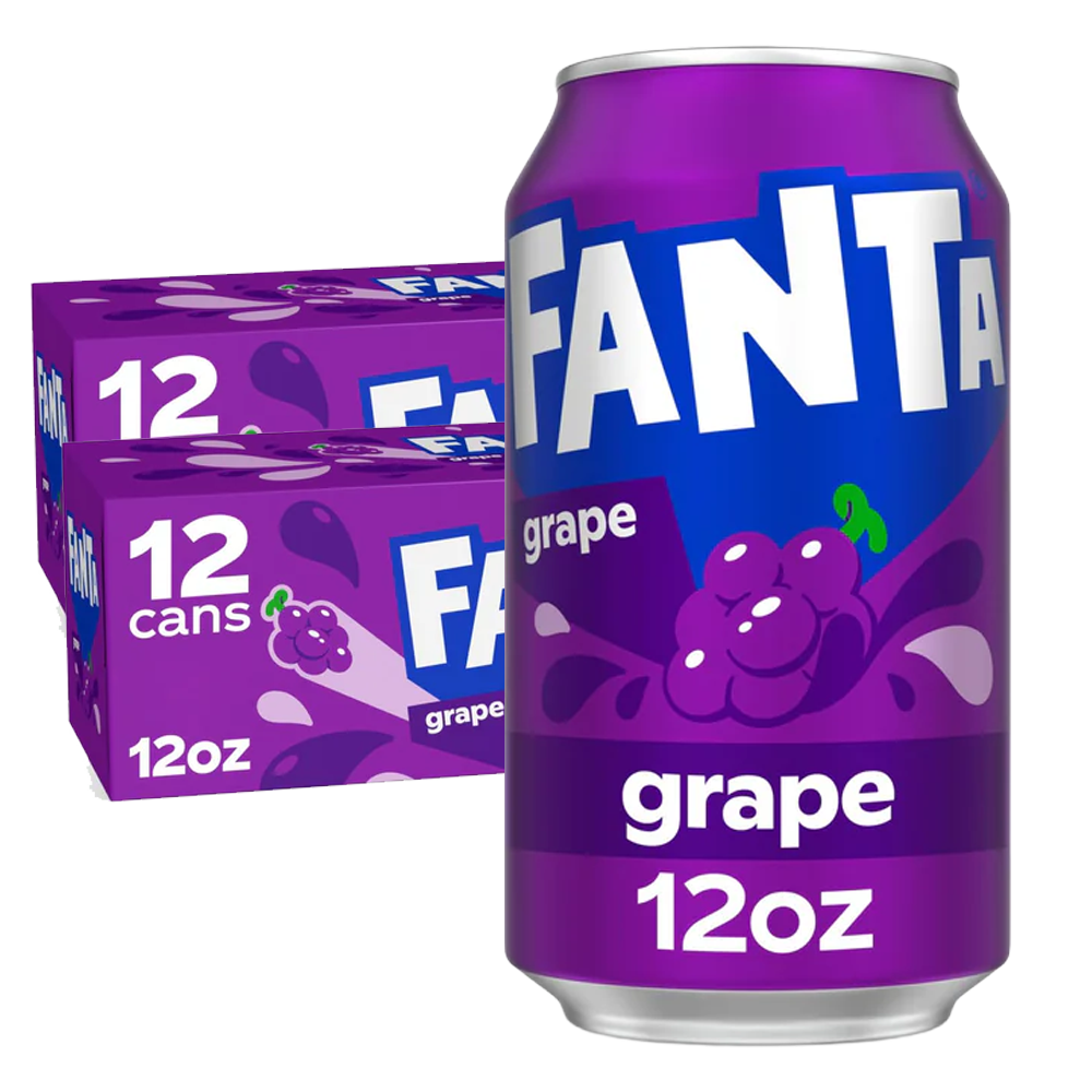 Fanta Grape 24 x 355 ml storpakke