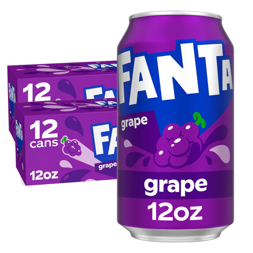 Fanta Grape 24 x 355 ml storpakke