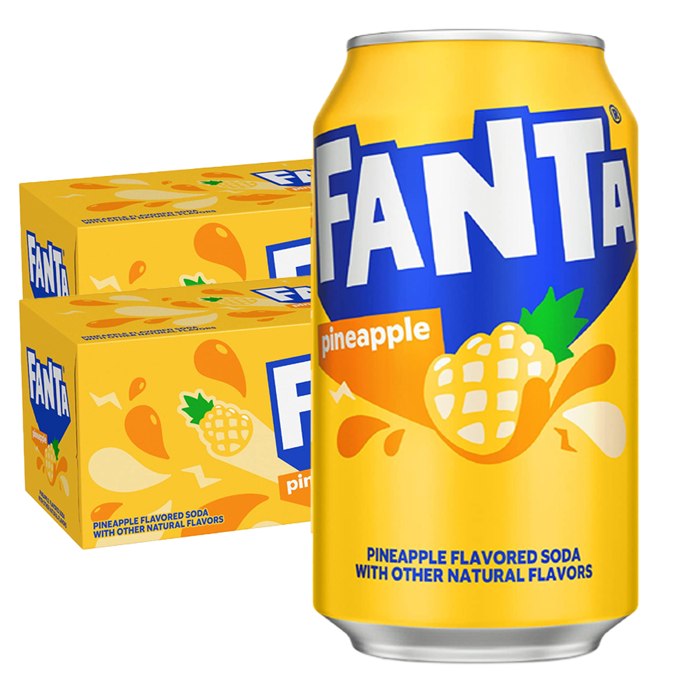Fanta Pineapple 24 x 355 ml storpakke