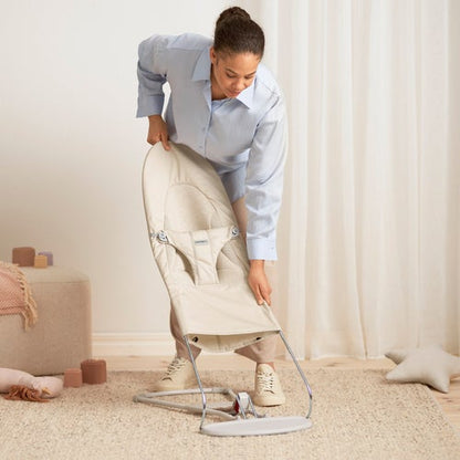 BabyBjörn Balance Soft Babysitter Vevd/Jersey, Lys beige