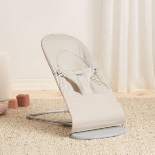 BabyBjörn Balance Soft Babysitter Vevd/Jersey, Lys beige