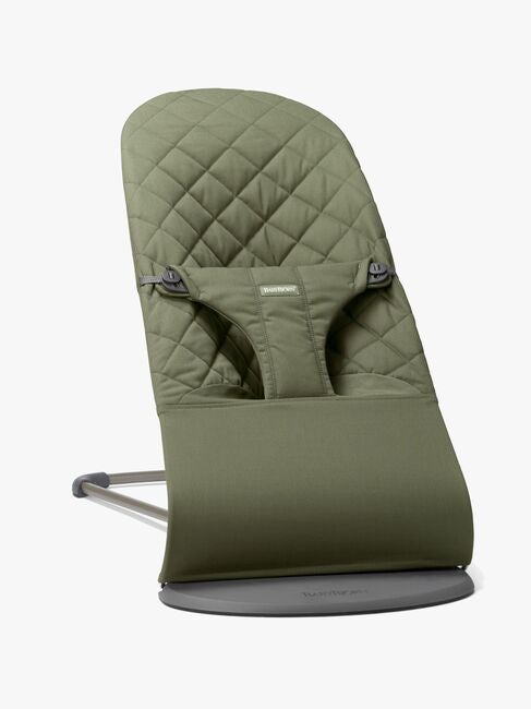 BabyBjörn Bliss Babysitter Vevd Klassisk Quilt, Mørkegrønn