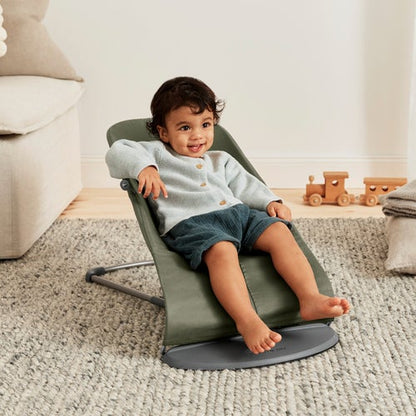 BabyBjörn Bliss Babysitter Vevd Klassisk Quilt, Mørkegrønn