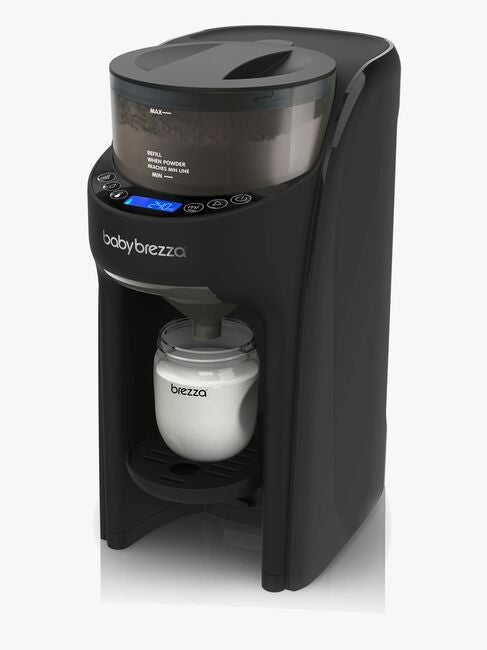Baby Brezza Formula Pro Advanced Melkeerstatning- og vellingmaskin, Svart