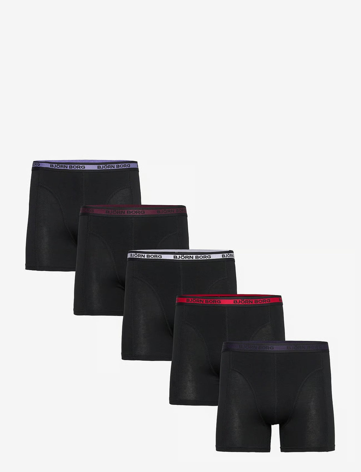 Björn Borg COTTON STRETCH BOXER 5p herreunderbukser, 5-pack i MULTIPACK 2