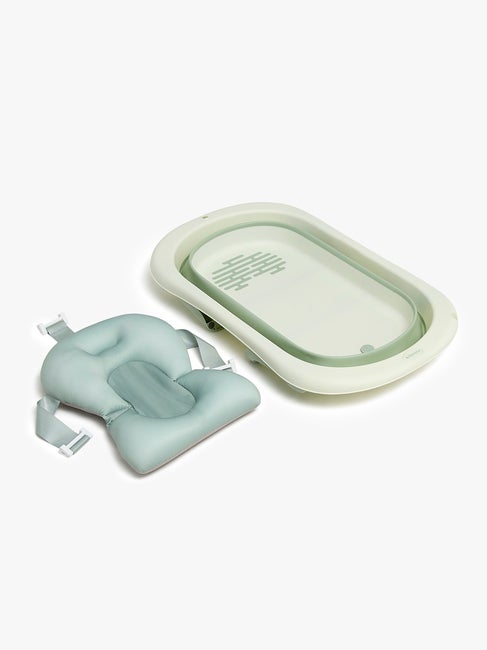 Beemoo CARE Assist Badebalje inkl. Badestøtte, Soft Green