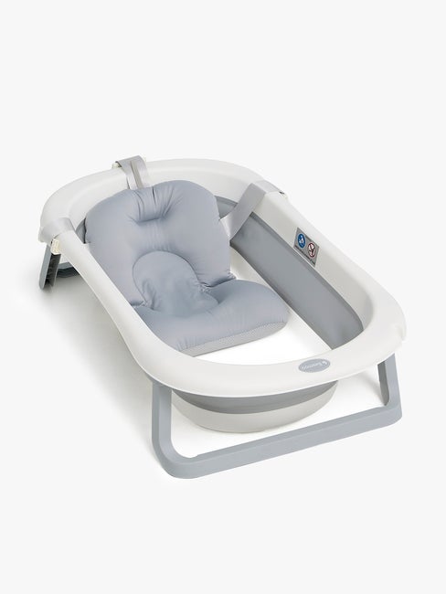 Beemoo CARE Assist Badebalje inkl. Badestøtte, White/Grey