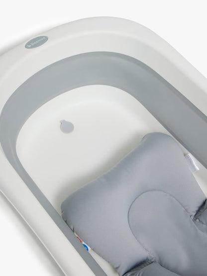 Beemoo CARE Assist Badebalje inkl. Badestøtte, White/Grey