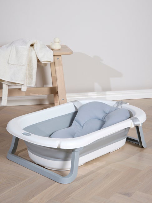 Beemoo CARE Assist Badebalje inkl. Badestøtte, White/Grey