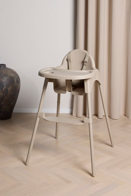 Beemoo CARE Eat Matstol, Truffle Beige