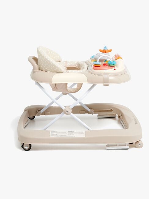 Beemoo PLAY Explore Lære-gå-stol, Sandbeige