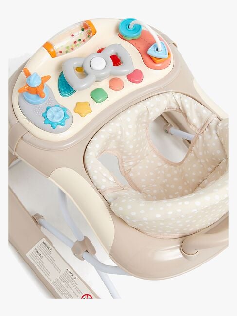 Beemoo PLAY Explore Lære-gå-stol, Sandbeige