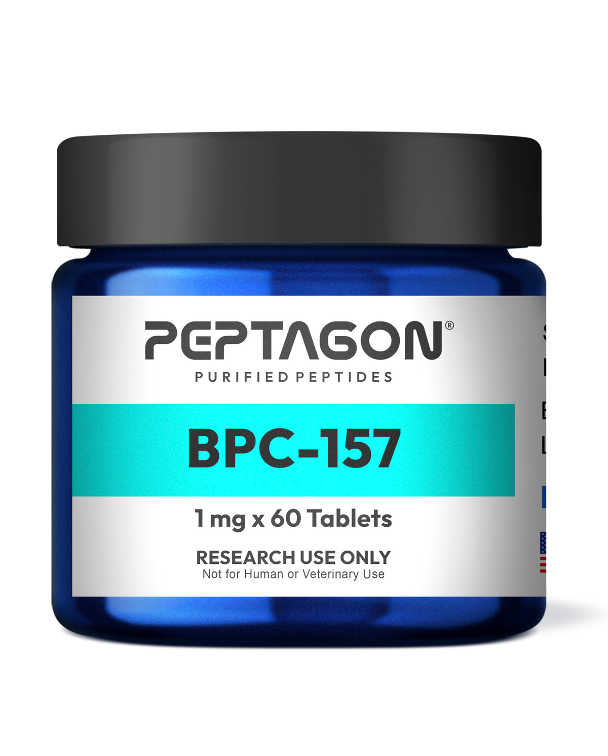 Peptagon BPC-157 Oral Research Tablets – official product image 3