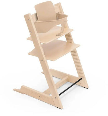 Stokke Tripp Trapp matstol-pakke inkl. Newborn Set, Natural/Grey