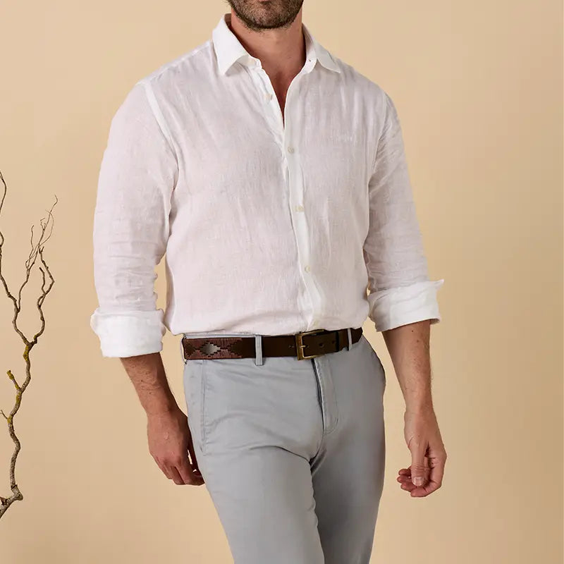 Pampeano belte – Bordado brun i brun