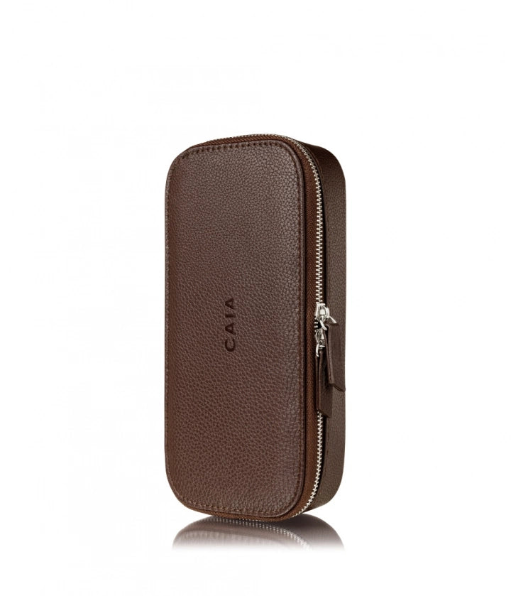 CAIA Cosmetics SMALL BEAUTY CASE BROWN