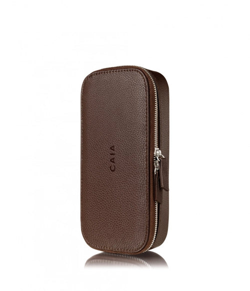 CAIA Cosmetics SMALL BEAUTY CASE BROWN