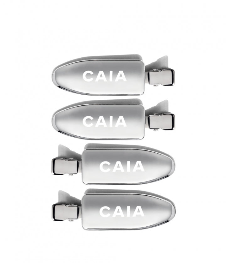 CAIA Cosmetics SILVER HAIR CLIPS