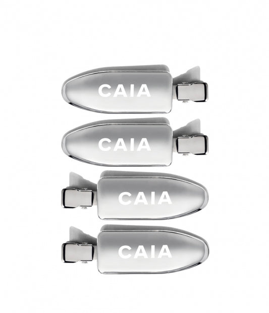 CAIA Cosmetics SILVER HAIR CLIPS