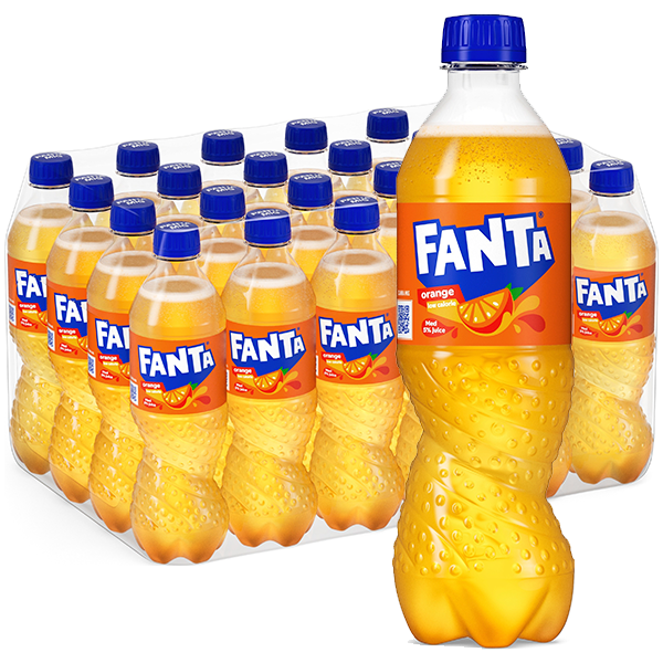 Fanta Orange 24 x 500 ml storpakke