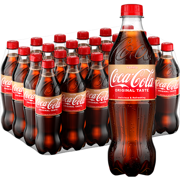 Coca-Cola Vanilla 24 x 500 ml storpakke