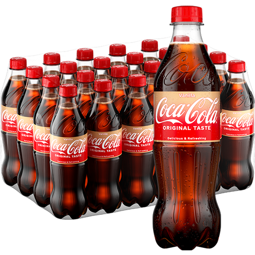Coca-Cola Vanilla 24 x 500 ml storpakke