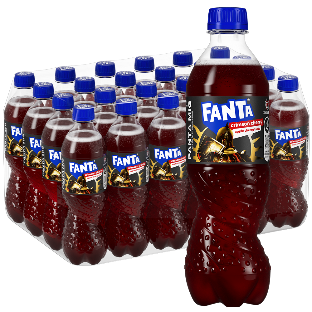 Fanta Crimson Cherry 24 x 500 ml storpakke