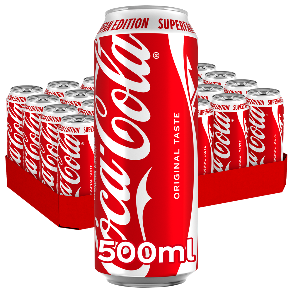 Coca-Cola 500 ml 24 x 500 ml storpakke