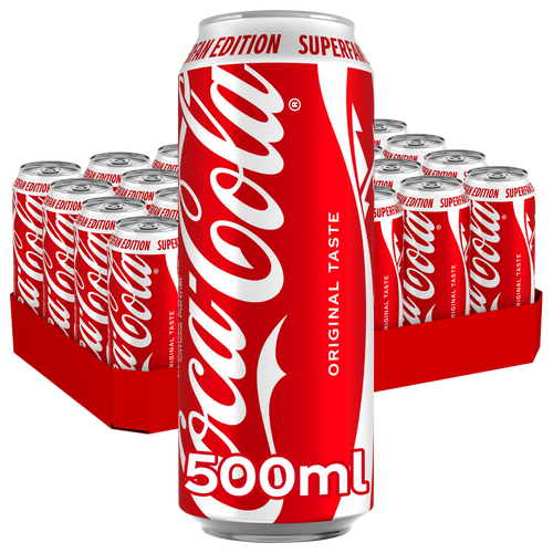 Coca-Cola 500 ml 24 x 500 ml storpakke