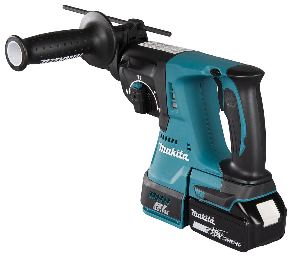 Makita DHR243Z 18V LXT SDS-Plus kombihammer – børsteløs, 2,0 J, 24 mm, 3 funksjoner