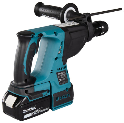 Makita DHR243Z 18V LXT SDS-Plus kombihammer – børsteløs, 2,0 J, 24 mm, 3 funksjoner