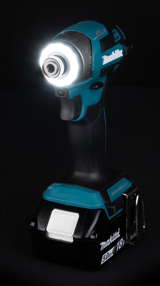 Makita DTD173Z 18V LXT slagtrekker, børsteløs 180 Nm, 1/4 tomme – Gull – inkl. batteri og lader