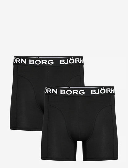 Björn Borg BAMBOO COTTON BLEND BOXER 2p herreunderbukser, 2-pack i MULTIPACK 1