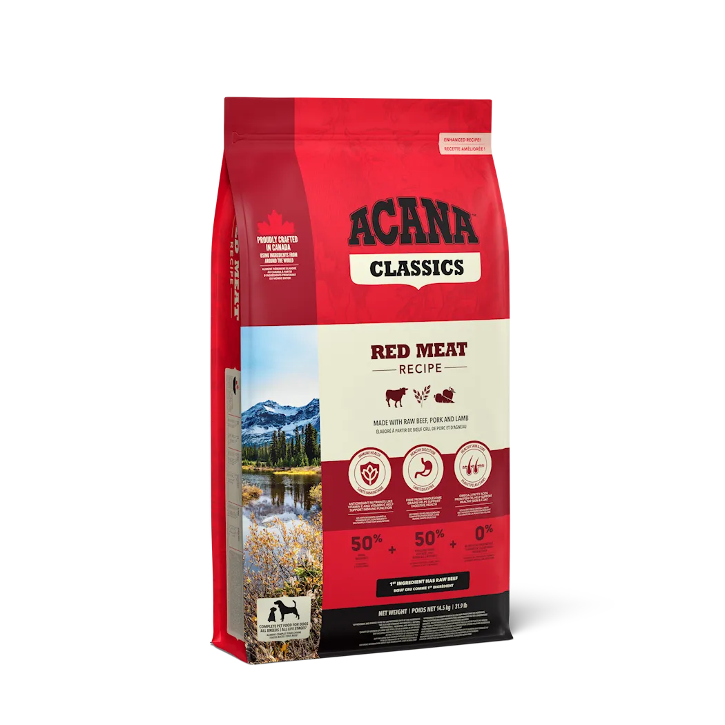 Acana Classics Classic Red 9,7 kg – ren produktbild av originalforpakningen