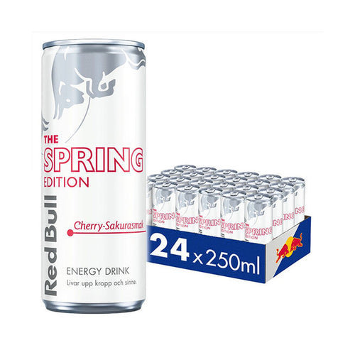 24 x Red Bull Energidrikk, 250 ml, Spring Edition 2026 2 kr pant