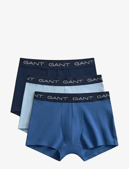 GANT TRUNK 3-PACK herreunderbukser, 3-pack i VINTAGE blå